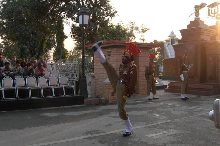 Amritsar - Be a part of the Beating retreat ceremony Wagah Border