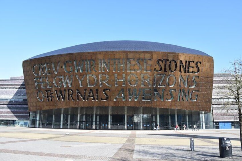 The Wales Millennium Centre, one of the most used locations in Doctor Who. 