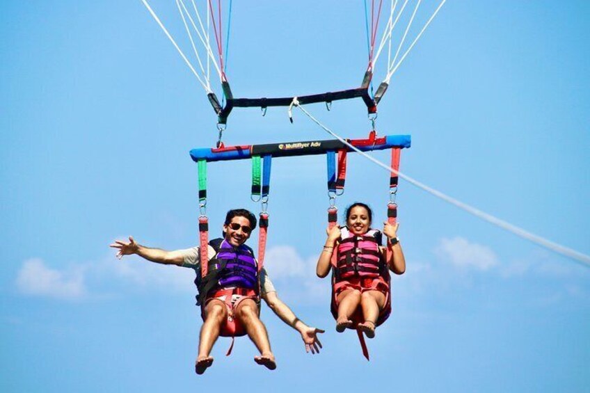 Boat Parasailing with Aguas Azules