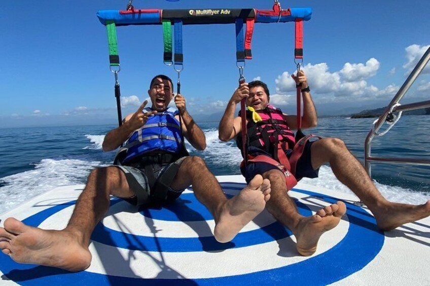 Boat Parasailing with Aguas Azules