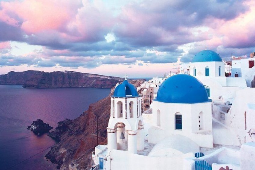 ~PRIVATE Full Day Santorini road tour 8 hours Book with us~