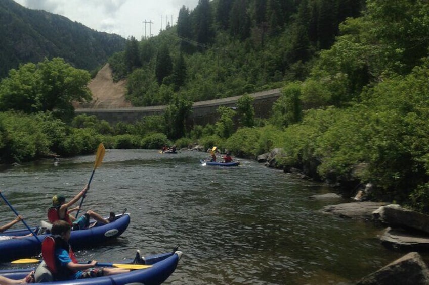 Private Utah River Rafting or Kayaking Excursion from Wallsburg