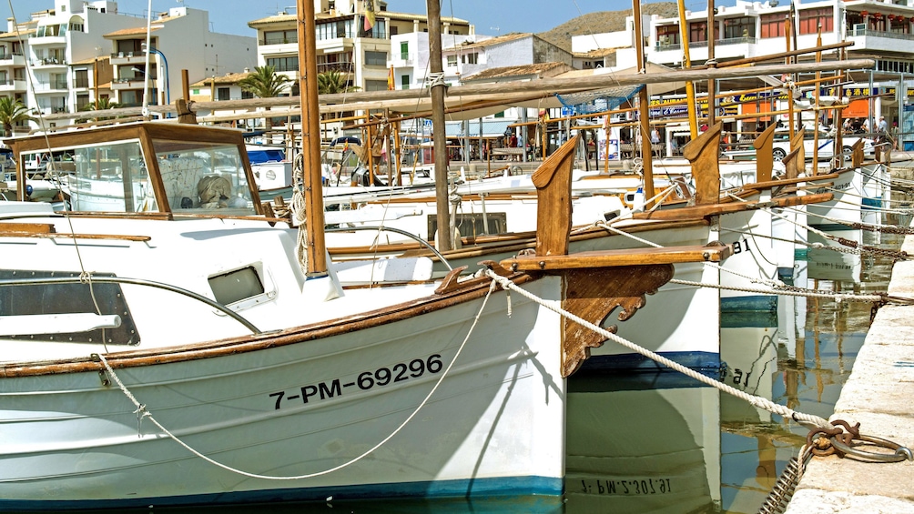 Sailboats at Dock