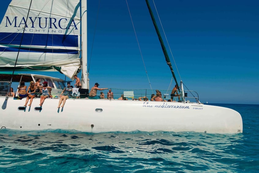 Leisurely Half-Day Catamaran Cruise from Cala Ratjada