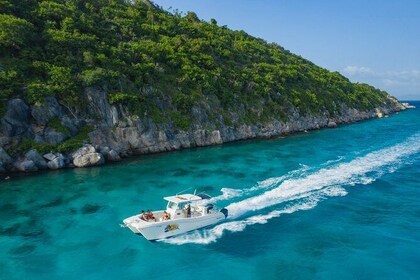 Full Day Private Boat Charter exploring the "Best of the USVI"