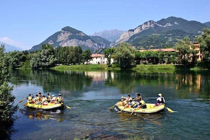 Soft Rafting on Adda River