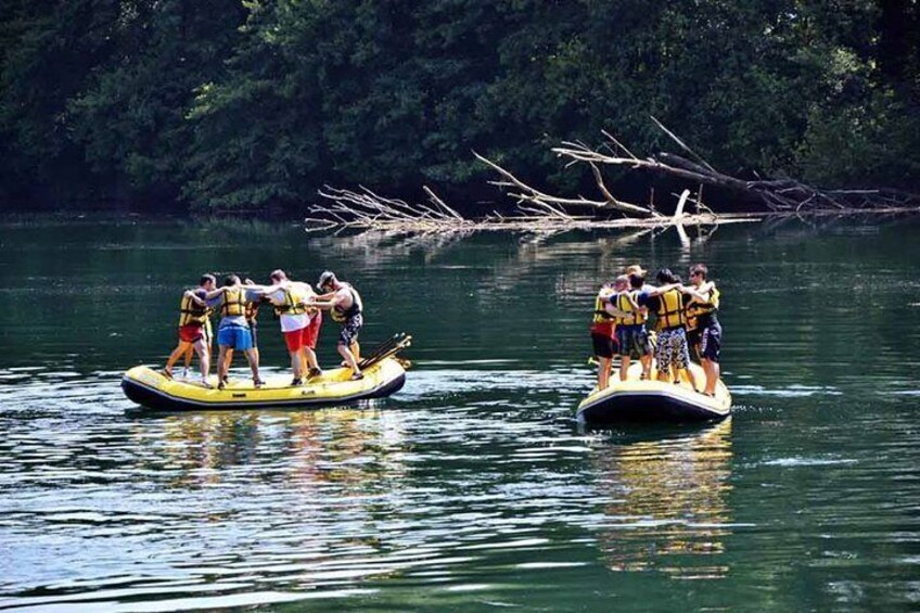 Soft Rafting on Adda River