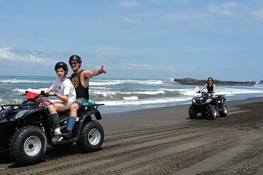 Bali ATV Ride In The beach Sunset atv ride
