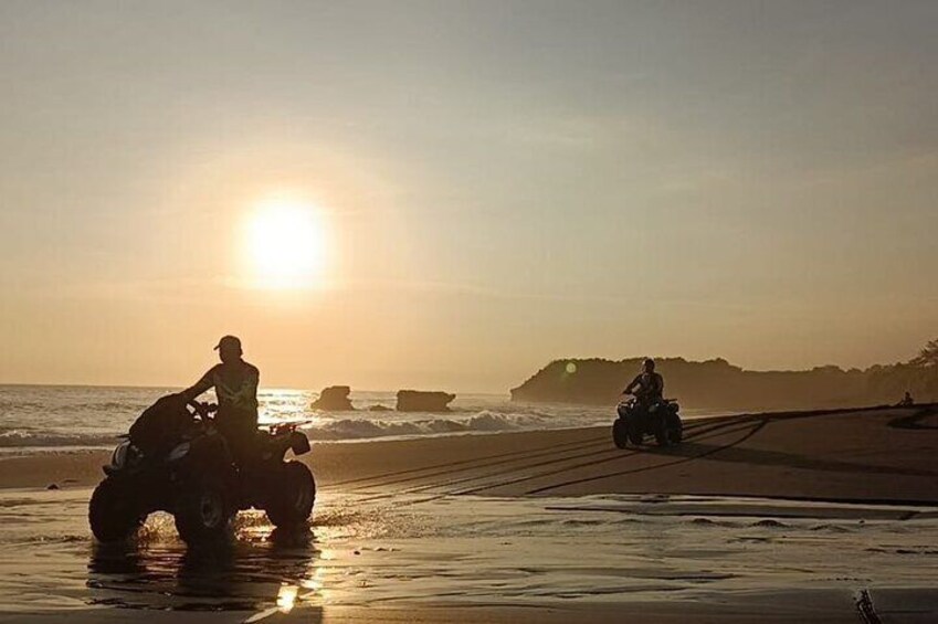 Bali ATV Ride In The beach Sunset atv ride