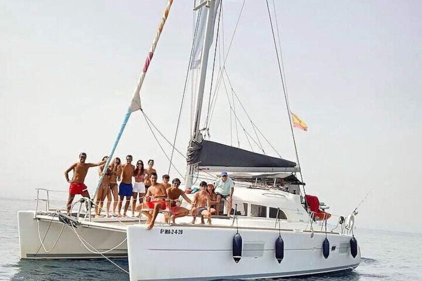 Marbella Small Group Catamaran with Dolphin Watching