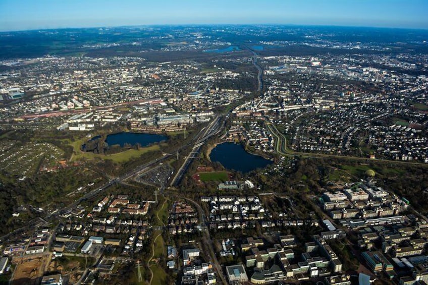 Dusseldorf: 1-Hour Private Sightseeing Flight