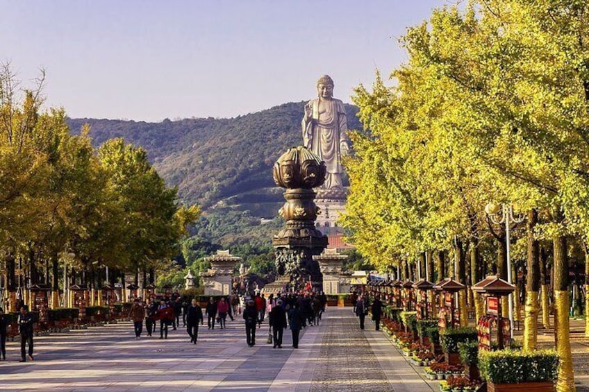 lingshan Buddhism scenic spot 