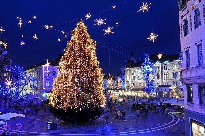 Ljubljana Christmas tree