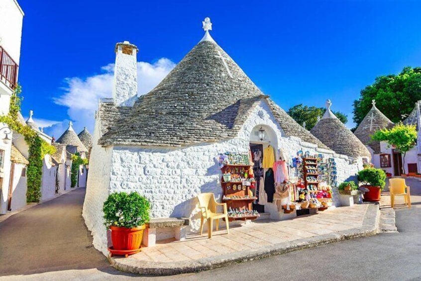 Trulli of Alberobello Day-Trip from Bari with Sweets Tasting