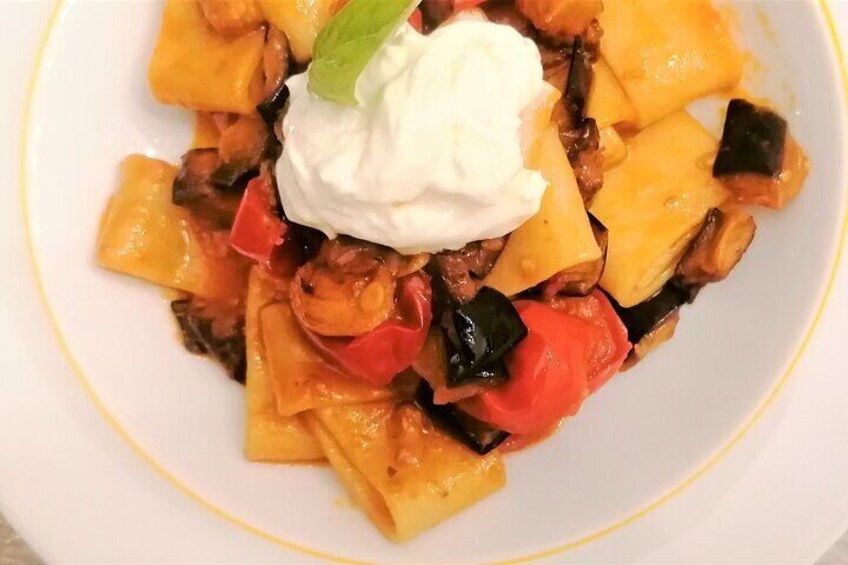 Cooking Class in your accommodation: Fresh handmade pasta