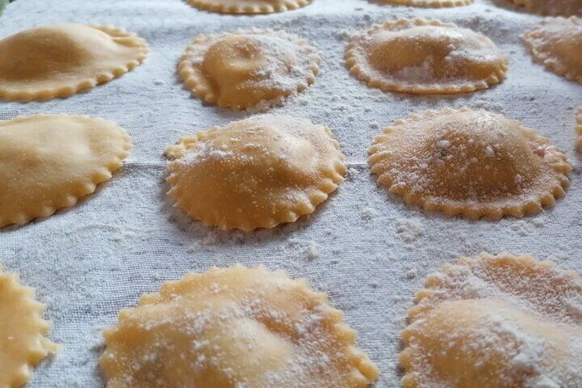 Cooking course in your accommodation: Fresh handmade pasta