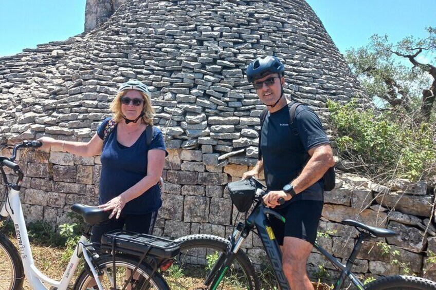 Excursion With Electric Bike Trulli Valle d'Itria