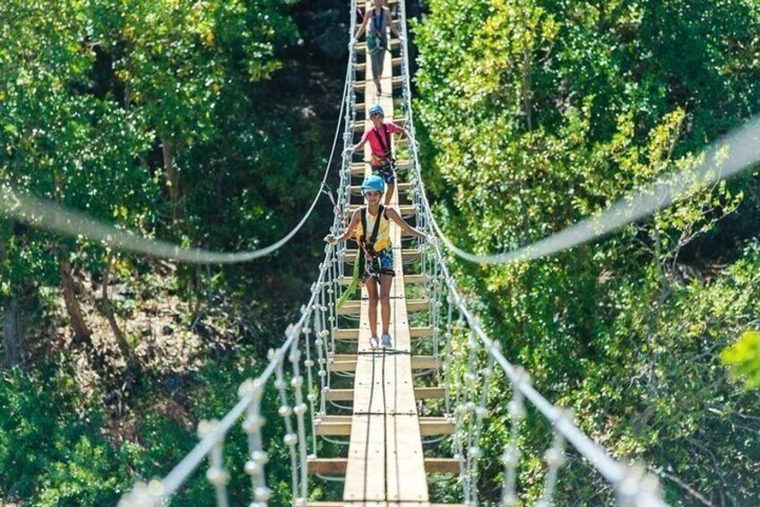 Ziplining