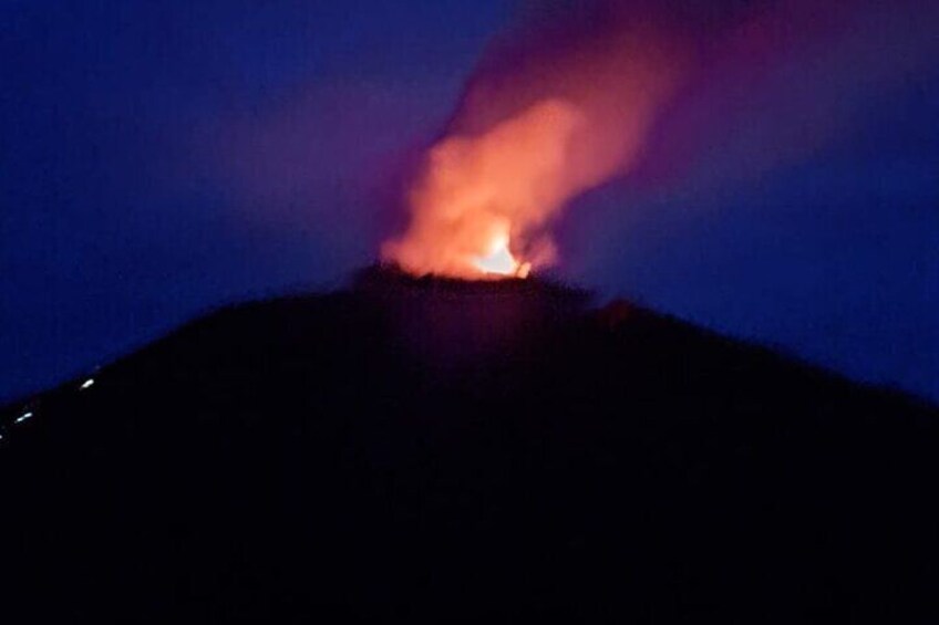 Sciara del Fuoco from the sea, night tour SMALL GROUP 