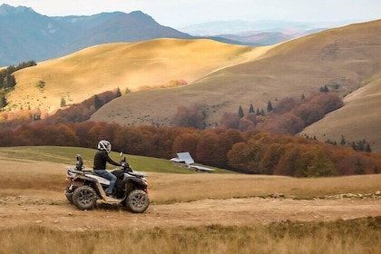 From Bucharest: 2 Hours ATV Tour in the Carpathian Mountains