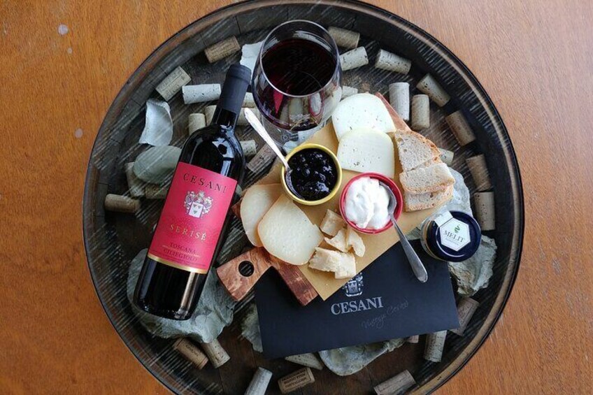 Wine Tasting with Tuscan Snack