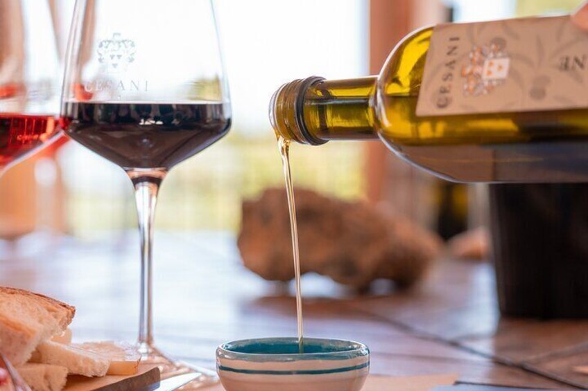 Our Extra-Virgin Olive oil Tasting