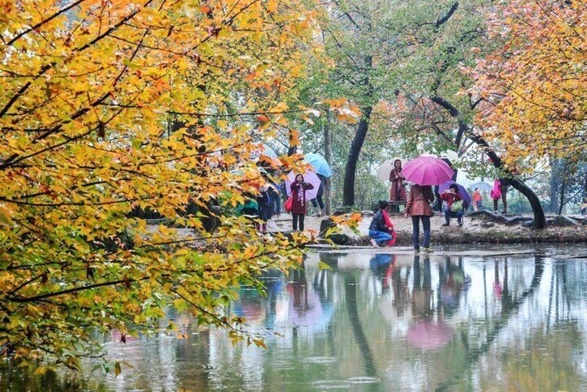 Independent Tour of Tianping Mountain and Mudu Water Town from Suzhou