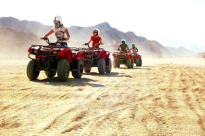 3 Hours Safari Afternoon by Quad Bike & Camel Riding & Transfer- Sharm El S...