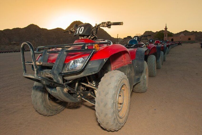 3 Hours Safari Afternoon by Quad Bike & Camel Riding - Sharm El Sheikh