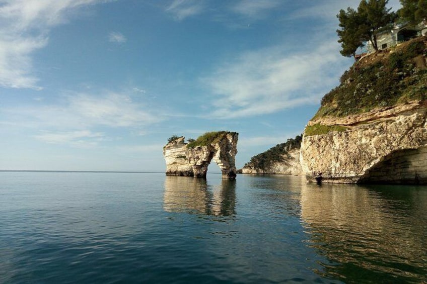 Desirèe experience. Visit of the marine caves of Vieste