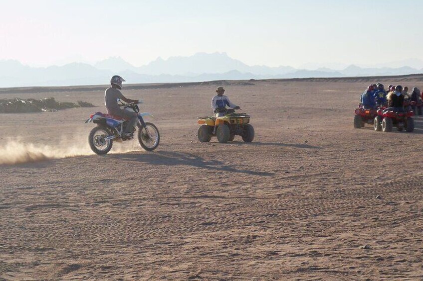 3 Hours Safari Sun Rise by Quad Bike - Desert Fun - Sharm El Sheikh