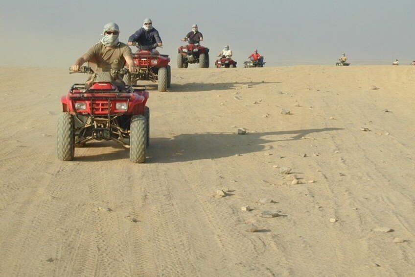 3 Hours Safari Sun Rise by Quad Bike - Desert Fun - Sharm El Sheikh