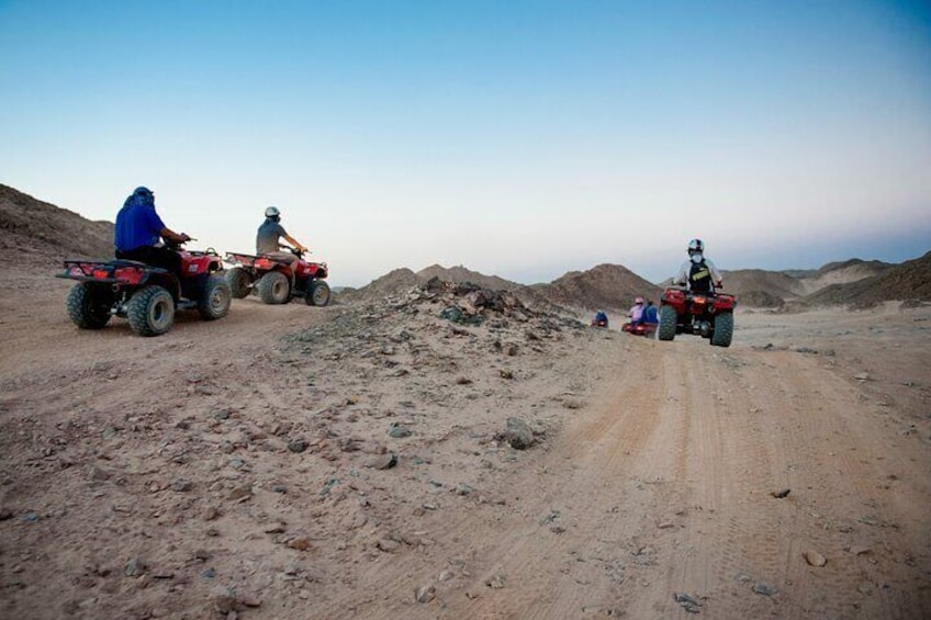 3 Hours Safari Sun Rise by Quad Bike - Desert Fun - Sharm El Sheikh
