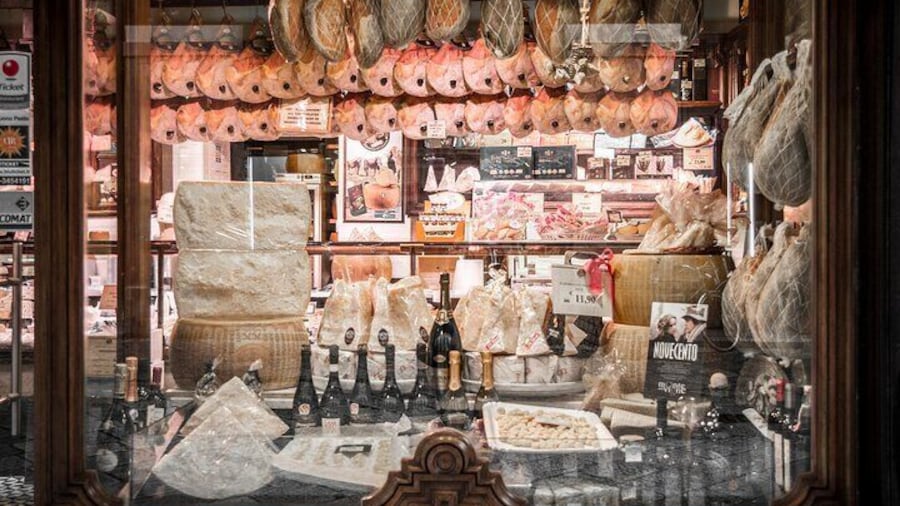 A traditional Prosciutteria in Parma | Artemilia Guided Tours | Parma Food Walking Tour
