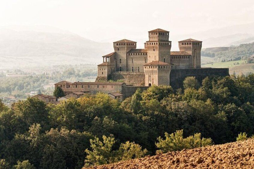 The fascinating Castle of Torrechiara | Artemilia Guided Tours | Parma Hillside Private Food Tour and Tasting