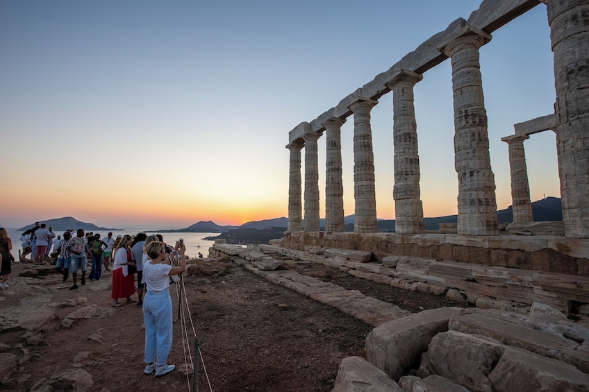 Cape Sounion & Temple of Poseidon Sunset Experience