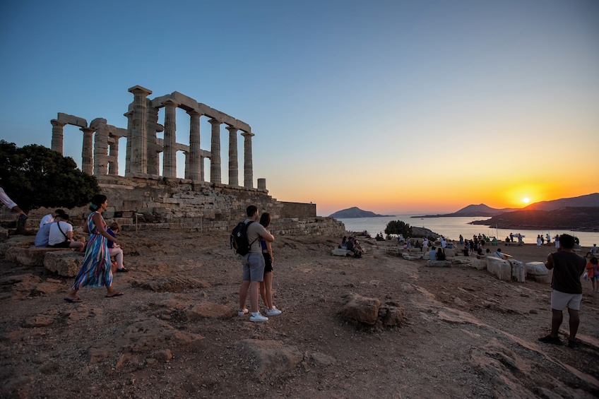 Cape Sounion & Temple of Poseidon Sunset Experience