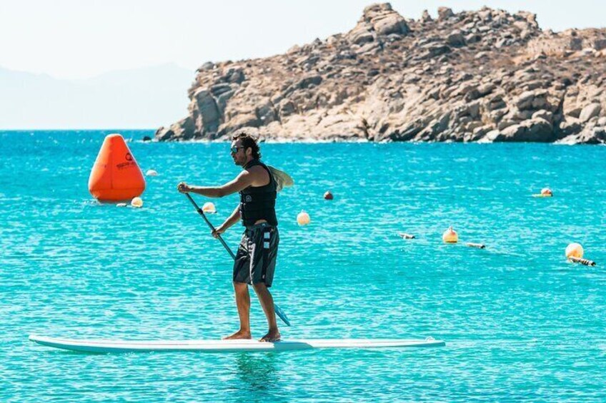 SUP (Stand Up Paddle) boarding is perfect for all water sport enthusiasts who wish to glide on the surface of the sea and enjoy the view!
