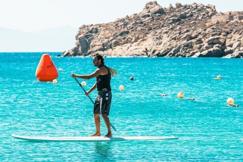 SUP (Stand Up Paddle) boarding is perfect for all water sport enthusiasts who wish to glide on the surface of the sea and enjoy the view!
