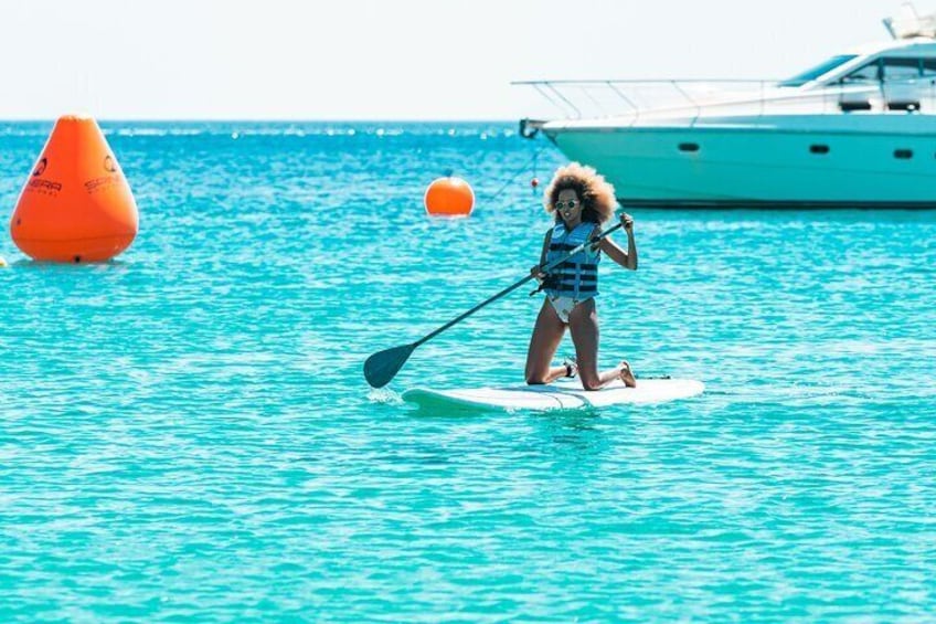 SUP (Stand Up Paddle) boarding is perfect for all water sport enthusiasts who wish to glide on the surface of the sea and enjoy the view!