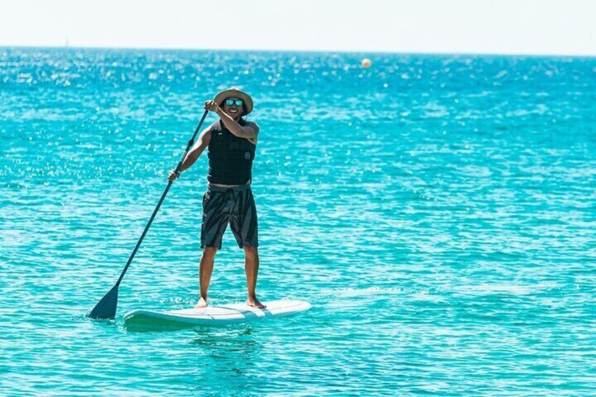 SUP (Stand Up Paddle) boarding is perfect for all water sport enthusiasts who wish to glide on the surface of the sea and enjoy the view!
