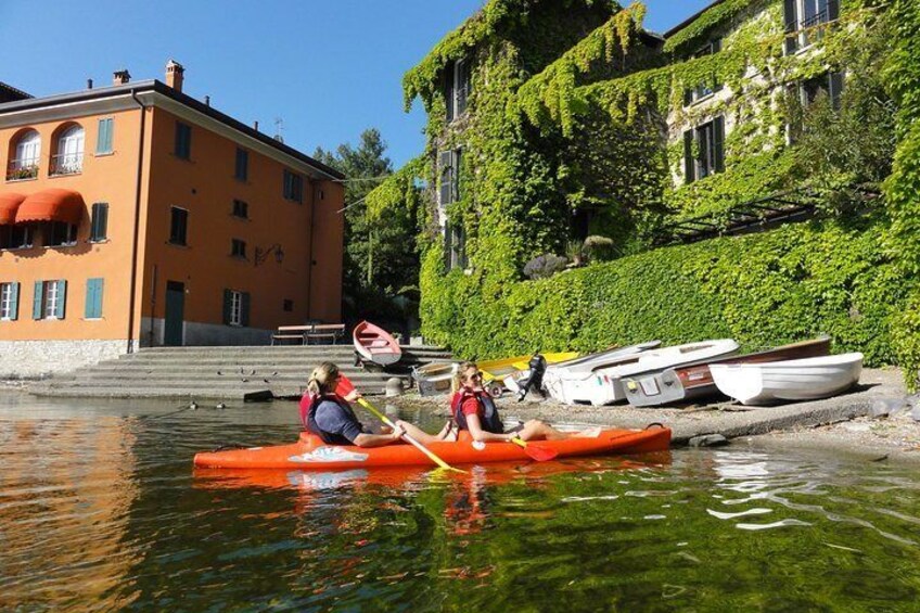 Lake Como Bellagio Water Sports Kayak Tour - Pescallo hamlet