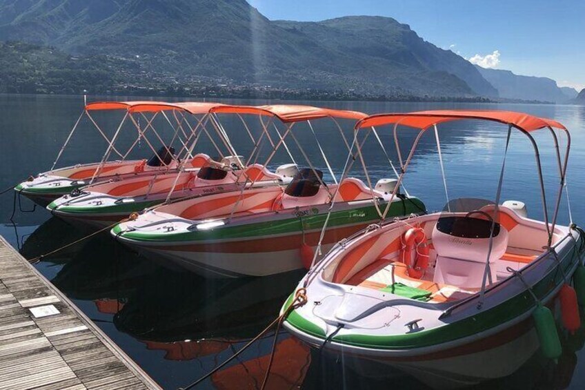 3 hours Boat Rental Lake Como