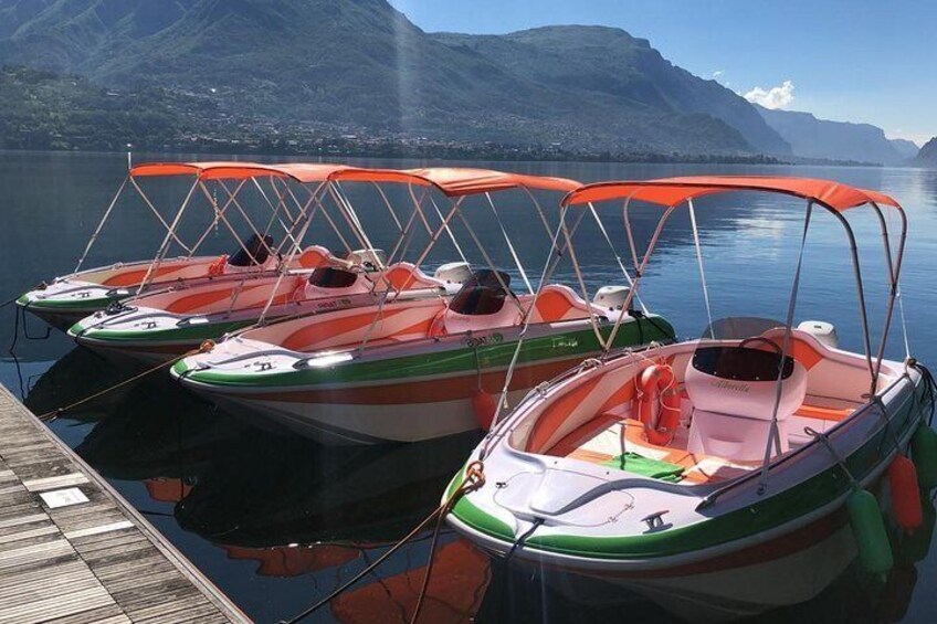 3 hours Boat Rental Lake Como