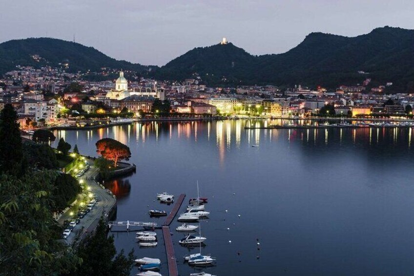 Lake Como, private guided tour by night