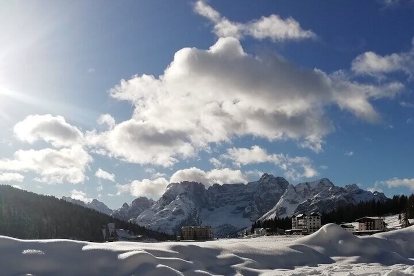 A day between the Ampezzo Dolomites and Cortina