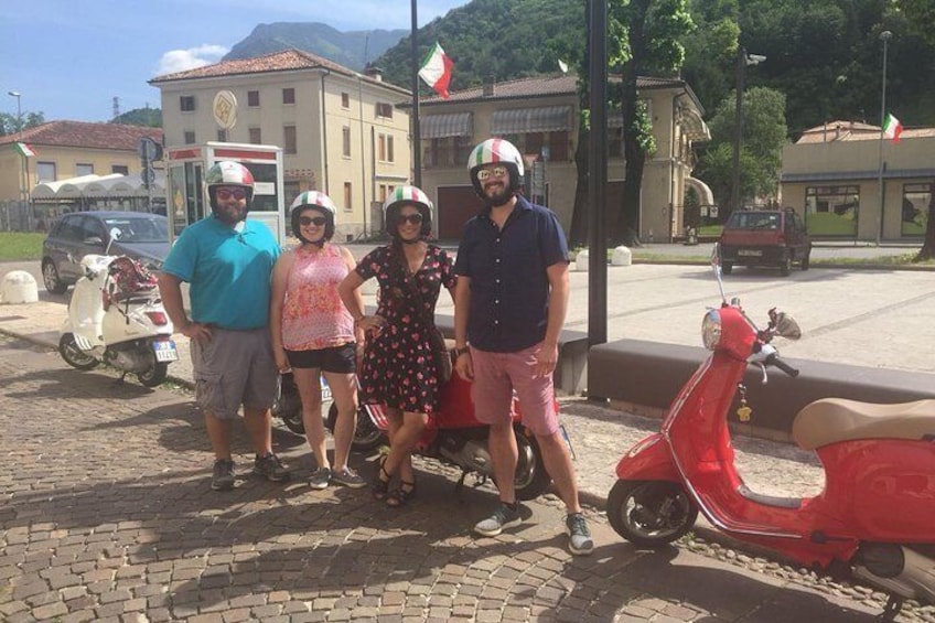 Guided Vespa tour in the Prosecco Land