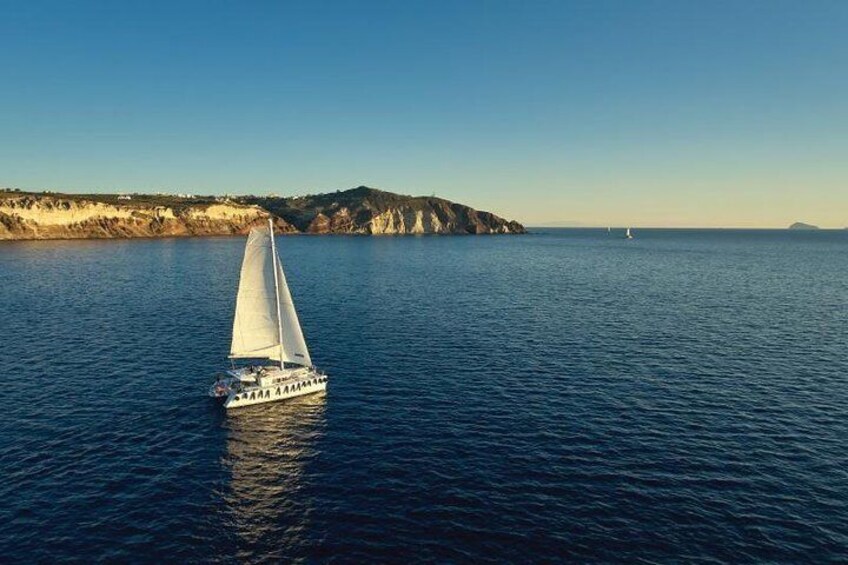 Santorini Private Catamaran Cruise