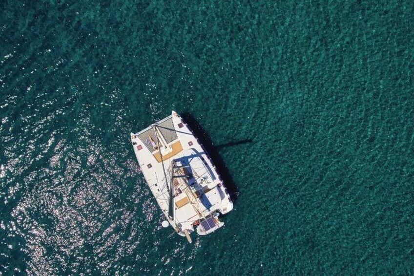 Santorini Private Catamaran Cruise