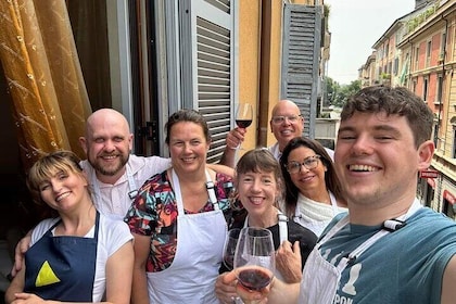 Auténtica clase de cocina italiana en una típica casa milanesa